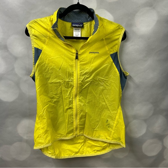 Patagonia womens large high visibility running vest lightweight - Picture 1 of 7